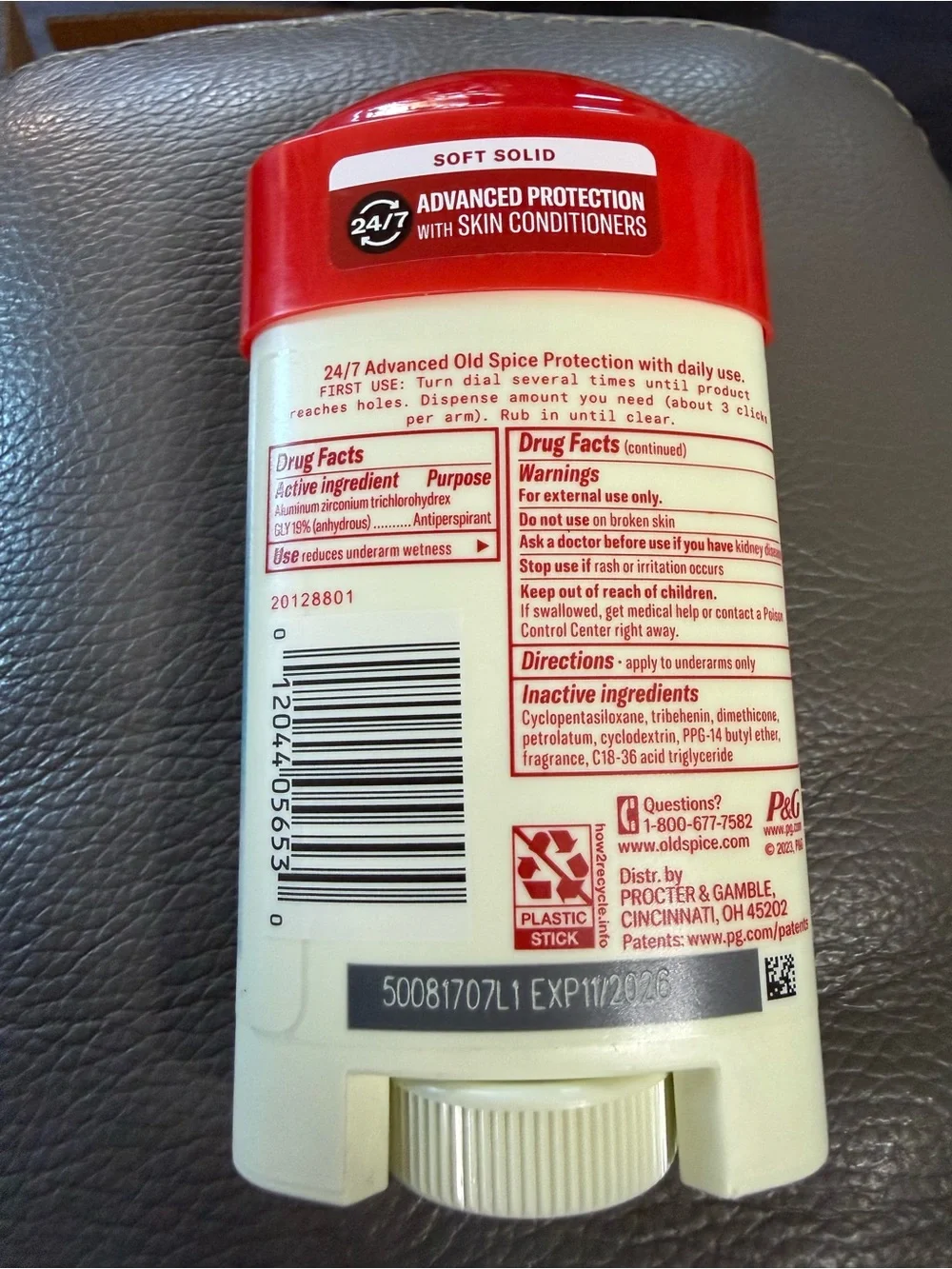 Old Spice Deodorant - Red